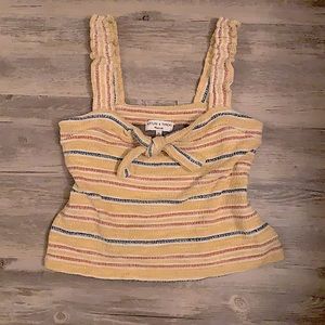 Ruffled Strap Madewell Top